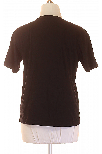 Pánské Tričko Černé Second hand Vel. XL