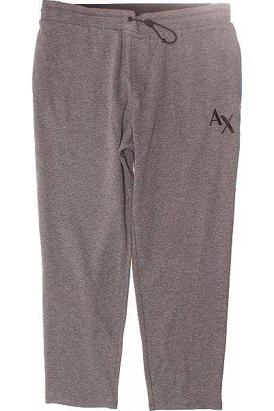 ARMANI Pánské Kalhoty Šedé Vel. XL