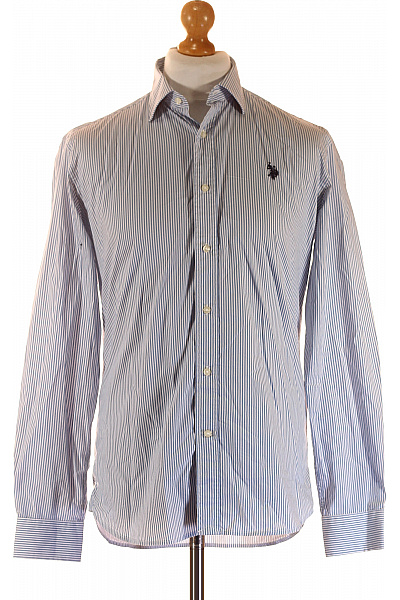 Pánská Košile Modrá U.S.POLO ASSN. Vel. M | U.S.POLO ASSN. | obrázek 2