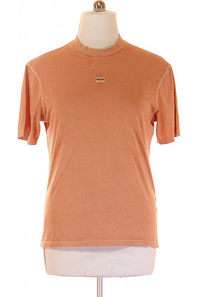 Hugo Boss Pánské Tričko Oranžové Vel. S