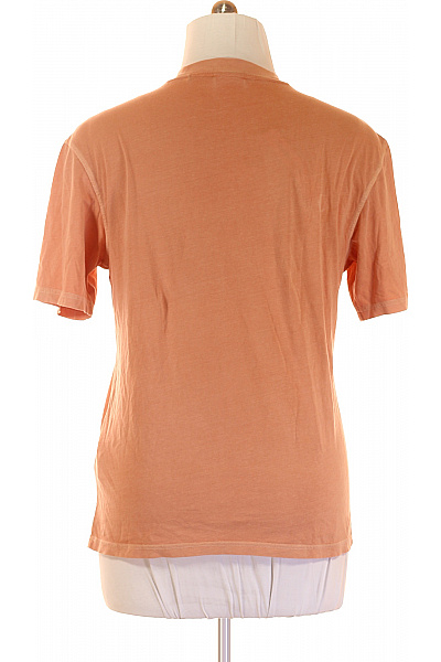 Hugo Boss Pánské Tričko Oranžové Vel. S