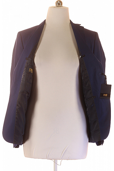 Roberto Cavalli Pánské Sako Modré Vel. 52 | roberto cavalli | obrázek 4