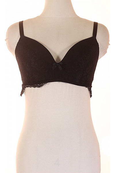 Hunkemoller Dámská krajková podprsenka černá push up | Hunkemoller | obrázek 2