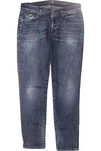 Boyfriend Dámské Džíny Modré Vel. 26