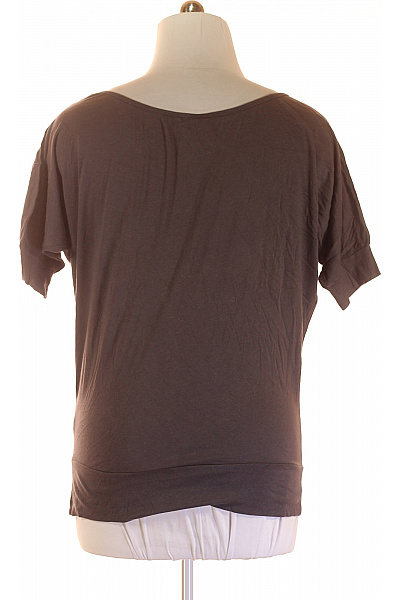 Dámské Tričko s Potiskem Šedé New Look