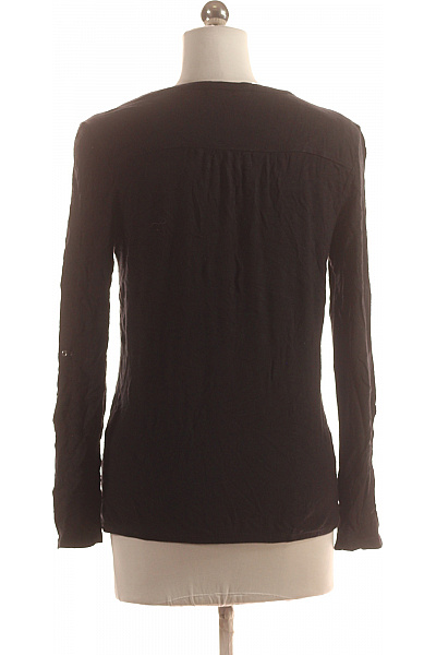 S.OLIVER Jednoduché Dámské Tričko Černé Vel. 36