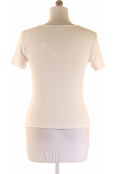 Jednoduché Dámské Tričko Bílé Guess Vel. L | Guess | obrázek 2