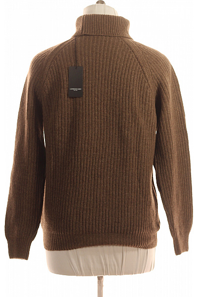 Dámský Svetr Vlněný Hnědý Outlet Vel. XL | LAWRENCE GREY | obrázek 2