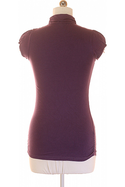 STRADIVARIUS Dámské Tričko Fialový Second hand Vel. M