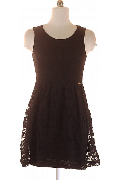  Šaty s Krajkou Černé Guess Vel. M | Guess | obrázek 2