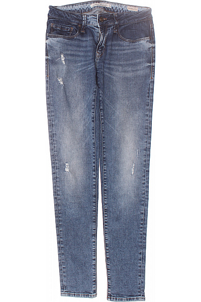 Roztrhané Dámské Džíny Modré MAVI