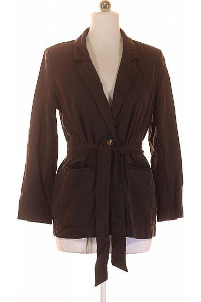 Guess Dámský Kabát Černý Second Hand Vel. M