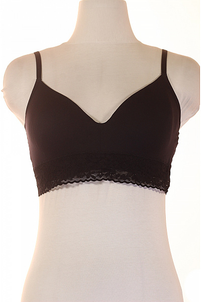 Dámská černá krajková braletová podprsenka bez zapínání | Unimoda | obrázek 2