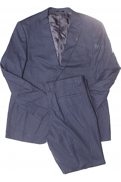 Pánský Komplet Modrý Second Hand Vel. 54