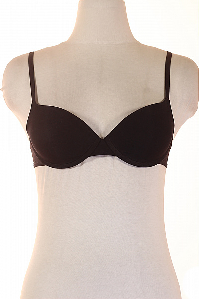 Skiny Dámské Prádlo Podprsenky Hladká černá Push Up Vycpaná Vel. 70B