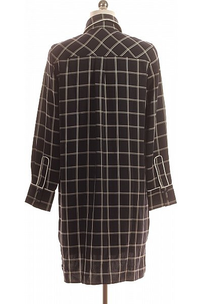 MANGO Šaty Modré Second hand Vel. XS