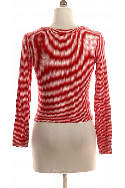 ZARA Dámské Top Červený Second hand Vel. S