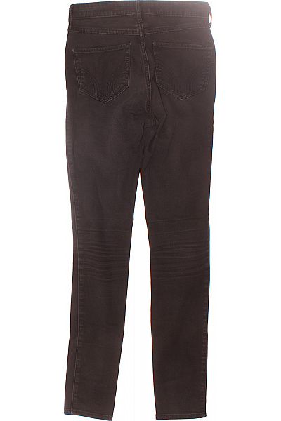 Dámské úzké Černé Hollister Second hand Vel. 25