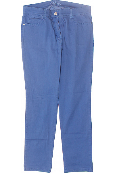 BRAX Dámské Kalhoty Rovné Modré Vel. 30/34