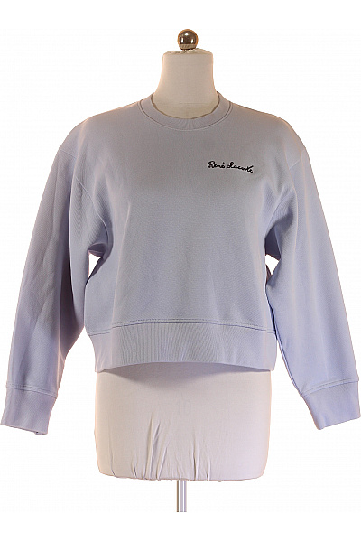 LACOSTE Dámská Mikina Modrá Vel. 42