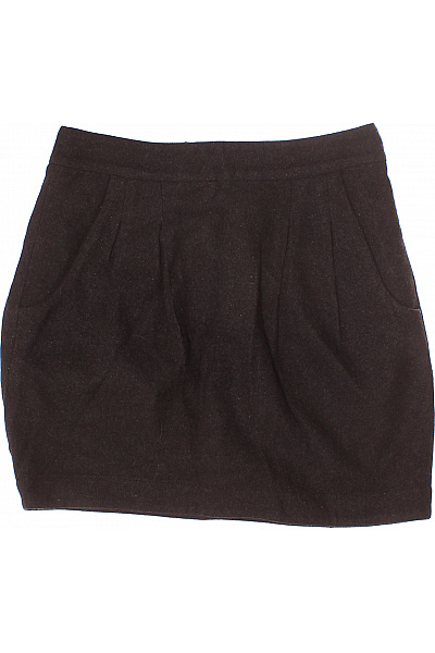 Donna Karan Sukně Vlněná Šedá Second hand