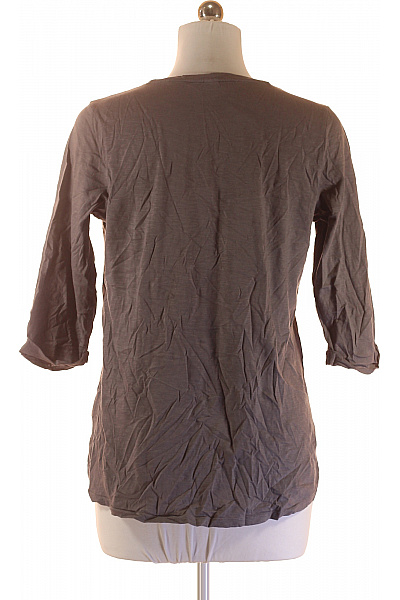 S.OLIVER Dámské Tričko s Potiskem Šedé