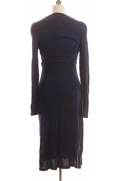 Tričkové  Šaty Modré INDISKA Vel. S