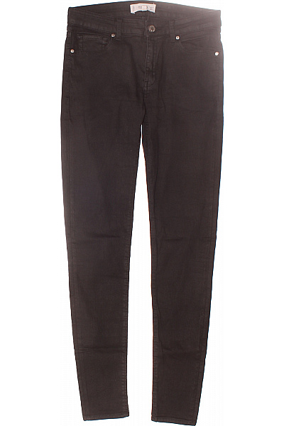 MANGO Dámské úzké Černé Second Hand Vel. 38