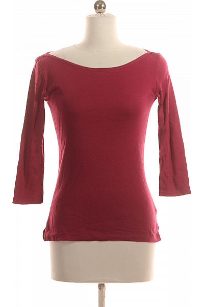 Dámské Tričko Růžové BENETTON Second hand Vel. XS