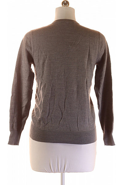 Dámský Svetr Vlněný Šedý VERSACE Vel. M