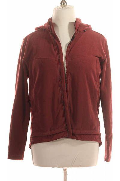 Funkční Dámská Mikina Vínová Vel. XL