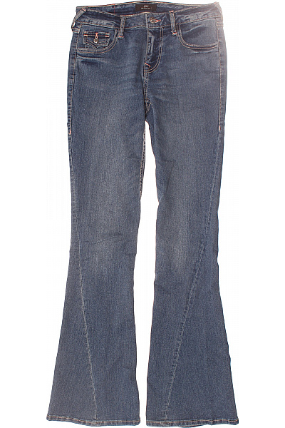 Bootcut Dámské Džíny Modré Vel. 26