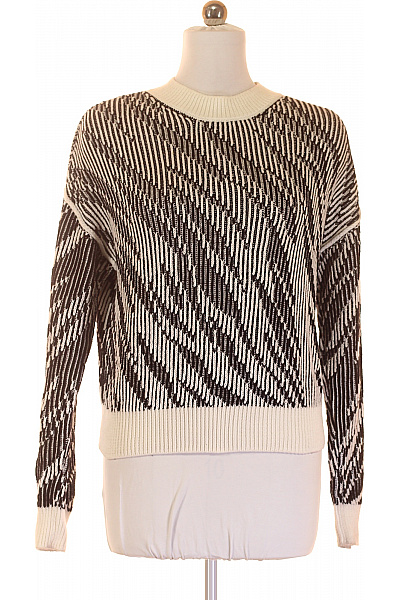 Dámský Svetr Černobílý COMMA Vel. 38