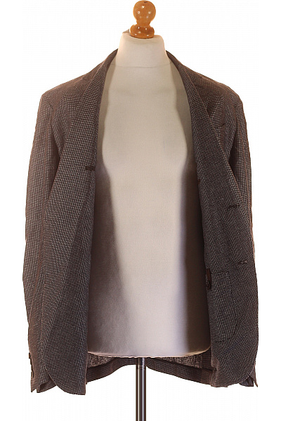 Pánské Sako Černobílé Vel. 54 | Ermenegildo Zegna | obrázek 4