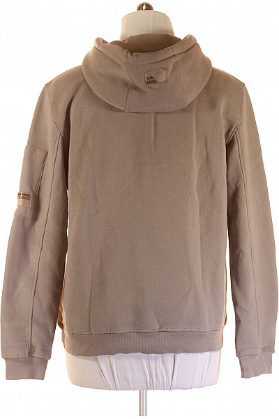 Pánská Mikina Bez Zapínání Šedá Vel. L