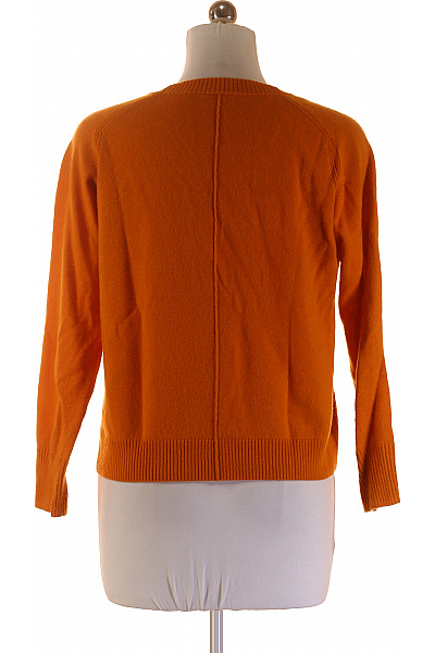 Dámský Svetr Meriný Oranžový Vel. 38