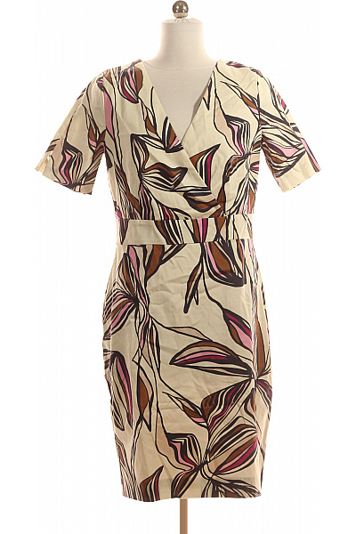 COMMA Šaty Barevné Second Hand Vel. 36