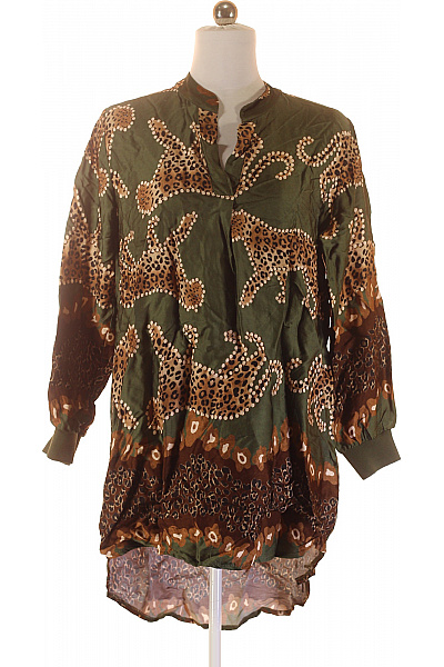 Vzorovaná  Halenka Zelená Miss Goodlife Vel. M | miss goodlife | obrázek 2