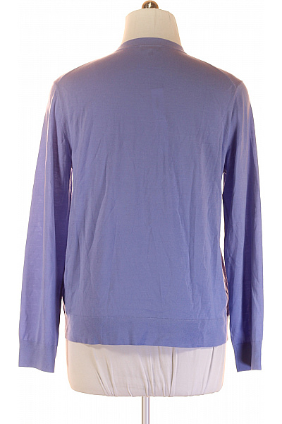 Dámský Pulovr Vlněný Modrý Theory Vel. XL