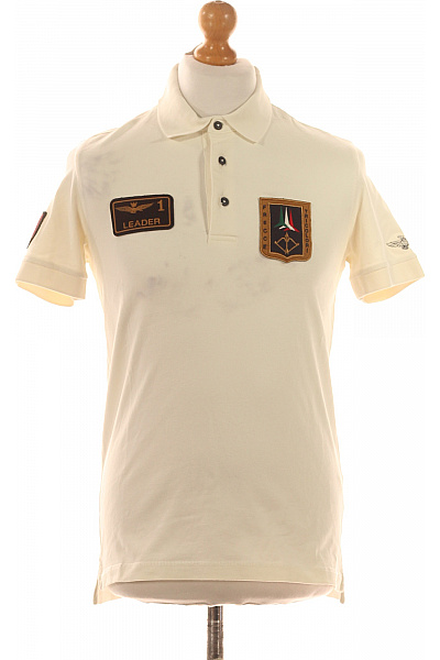 Pánské Tričko Bílé Second Hand Vel. S