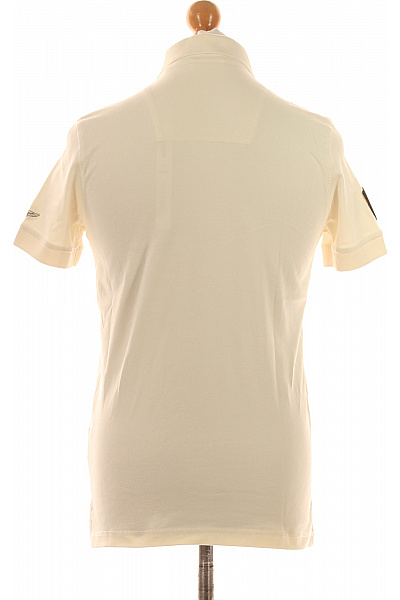 Pánské Tričko Bílé Second hand Vel. S | regular | obrázek 2