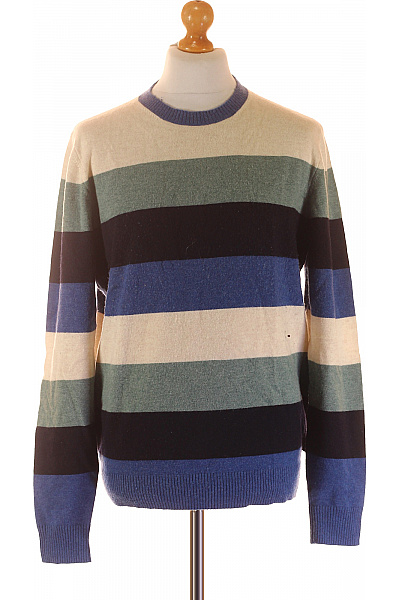 Pánský Svetr Vlněný Barevný FYNCH-HATTON Vel. M