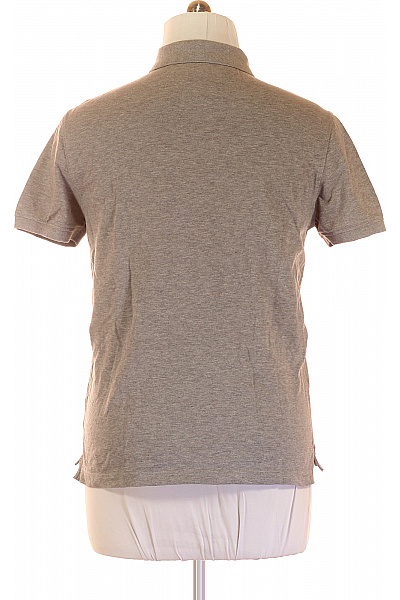 Pánské Tričko s Límečkem Šedé TOMMY HILFIGER Vel. M