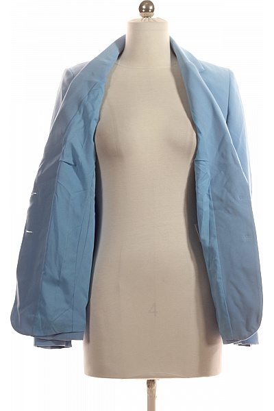 MORE & Společenské Dámské Sako Modré Vel. 34