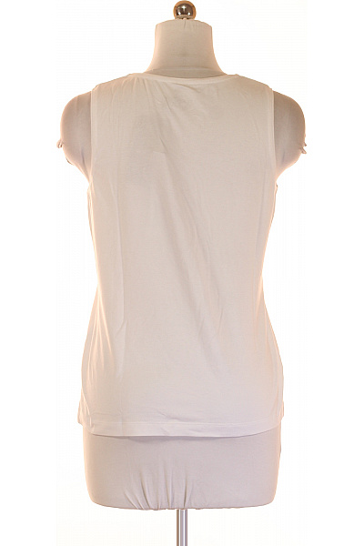 Jednoduché Dámské Tričko Bílé RABE Vel. 40