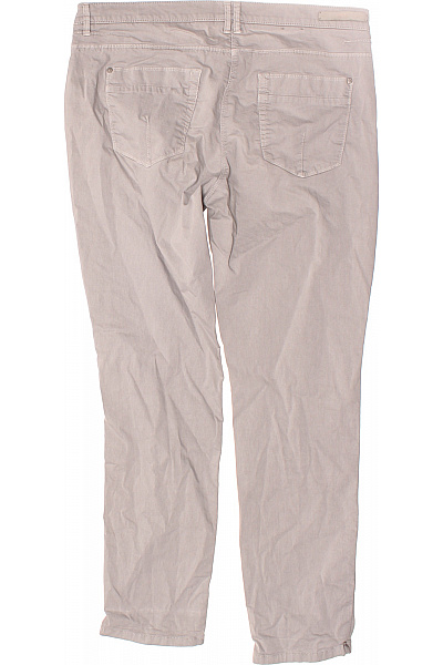 Dámské Kalhoty Rovné Šedé BRAX Second hand