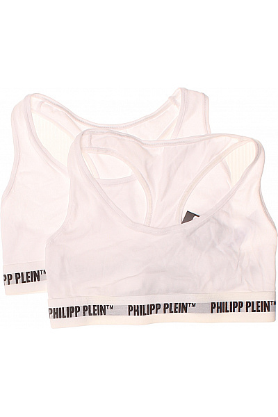 PHILLIP PLEIN Dámská bavlněná sportovní podprsenka bílá Vel. L | PHILLIP PLEIN | obrázek 2