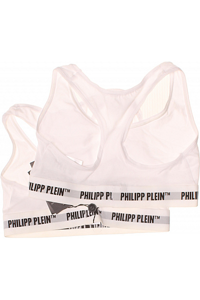 PHILLIP PLEIN Dámská bavlněná sportovní podprsenka bílá Vel. L | PHILLIP PLEIN | obrázek 3