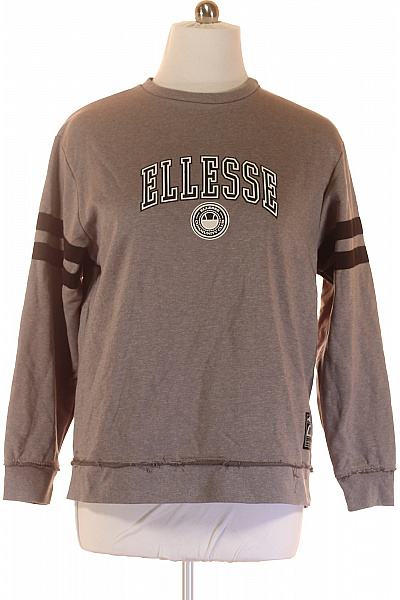 Ellesse Pánská Mikina Bez Zapínání Šedá Vel. L