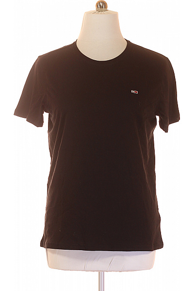 Pánské Tričko Černé TOMMY HILFIGER Vel. XXL